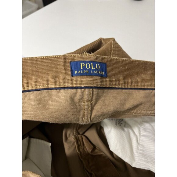 Ralph Lauren Polo The Varick Slim Straight Corduroy Pants Men's Size 38 X 32 - Picture 9 of 13